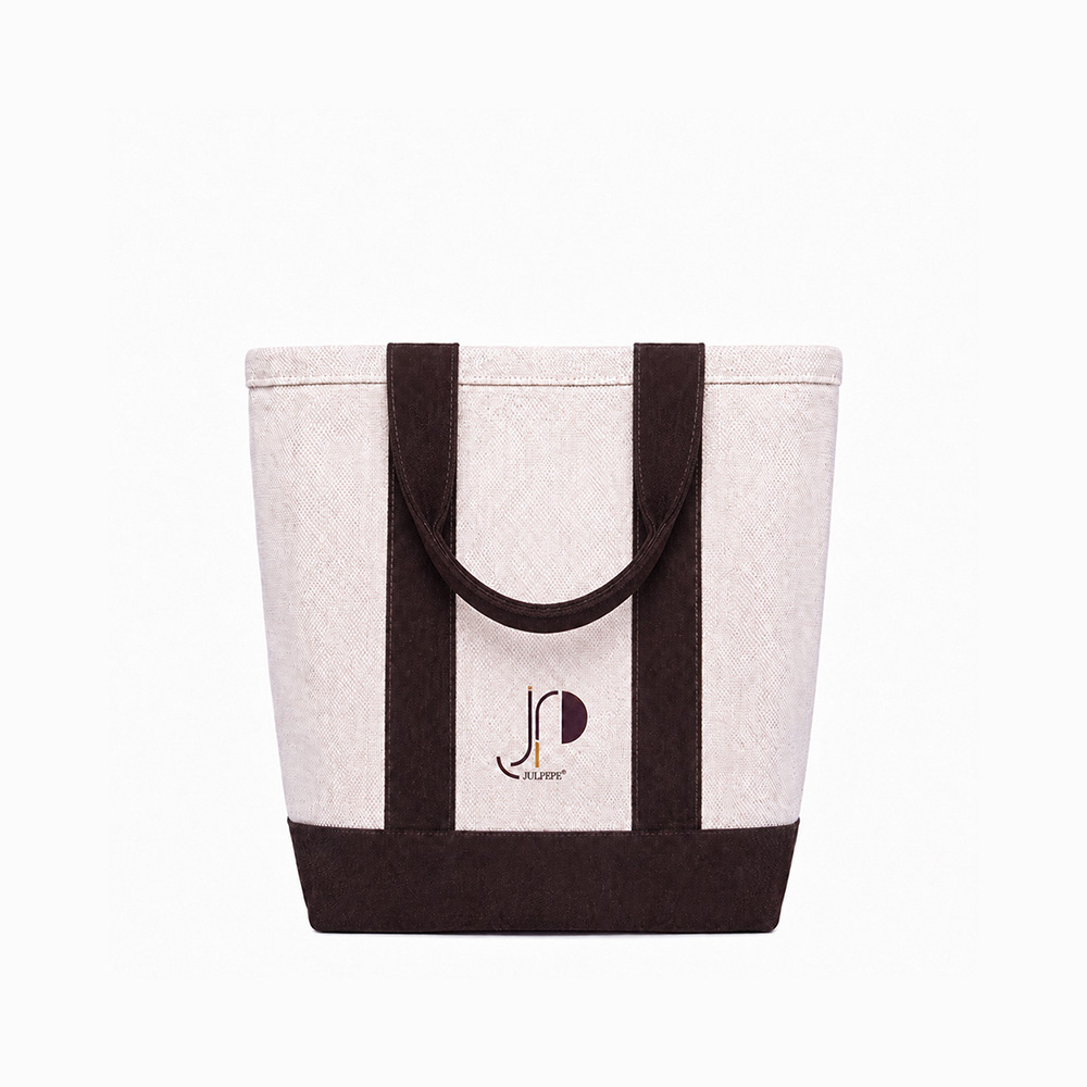 Saco Canvas 405 Comby Raquel, bege